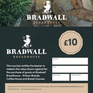 Bradwall Breadhouse VOUCHERS £10